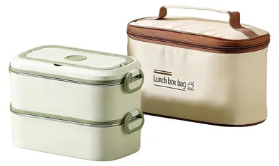 Immagine prodotto di Omgoods - Contenitore per il pranzo Bento con borsa termica