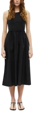 Produktbild von s.Oliver Damen Kleid – Midi, Regular Fit, aufgesetzte Tasche