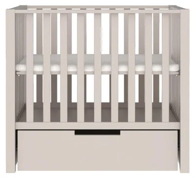 Produktbild von Europe Baby Mees Laufstall mit Schublade - Oatmeal