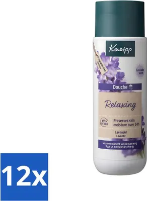 Zdjęcie produktu dla Kneipp Prysznic Relaksujący 200 ml - Opakowanie wartościowe - 12 sztuk