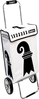 Produktbild von James Einkaufstrolley - BASELSTADT - stabiler Einkaufswagen mit individuellem Design - mehrfarbig: bunt in Ausführung: Chrome19
