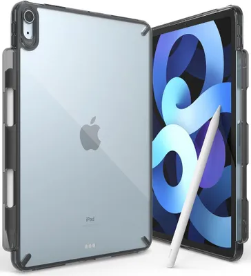 Produktbild von Ringke Fusion Case Cover mit Gelrahmen fr iPad Air 2020/2022 schwarz (fsap0059)