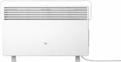 A white Xiaomi electric heater is shown against a white background.