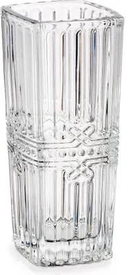 Obrázek produktu pro Čtvercová váza s křišťálovým vzorem, 15 cm
