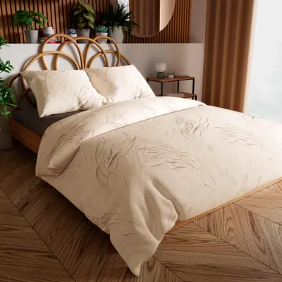 Obrázok produktu pre Posteľná bielizeň, bavlnený satén 160x200 Gravira Beige