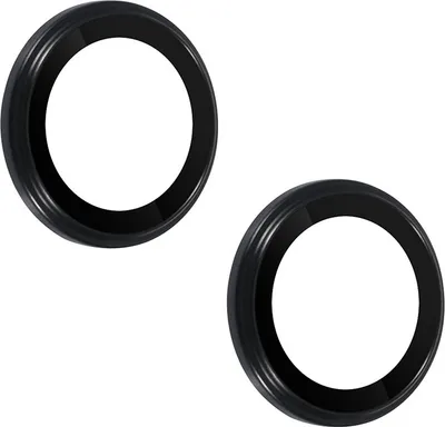 Zdjęcie produktu dla UNIQAccessory iPhone 14 Osłona obiektywu - Szkło hartowane - Czarny