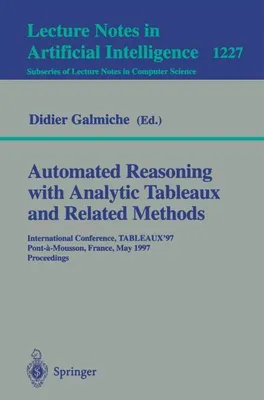 Obrázek produktu pro Automated Reasoning with Analytic Tableaux and Related Methods