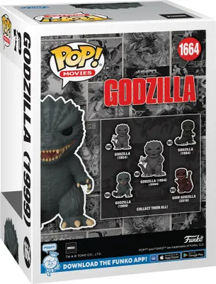 Immagine prodotto di Figurka winylowa Godzilla 1999 9 cm - Funko POP! 70-lecie Godzilli