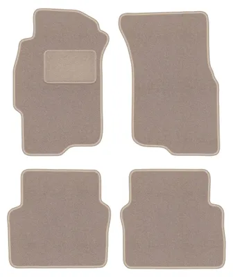 Obrázek produktu pro Velurové autokoberce pro: Rover 400/ 45 1998-2005 (sedan) – sada 4 ks, béžové, na míru – Wielganizator LUX