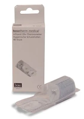 Image de bosotherm medical Thermomètre auriculaire infrarouge Housses de protection hygiéniques, 40 pces Housses de protection