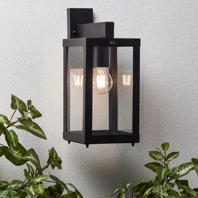 Produktbild von BRILLIANT Außenwandleuchte Gaia | Outdoorleuchte | Metall/Glas | schwarz | IP44 | 1x E27 max. 60 W