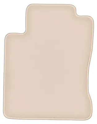Produktbild von DURBAN Beige Velours-Fahrerfußmatte für Mazda MX-3 Coupé (1991-1998)