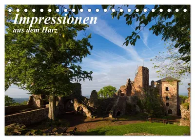 Produktbild von Impressionen aus dem Harz (Tischkalender 2027 DIN A5 quer), CALVENDO Monatskalender