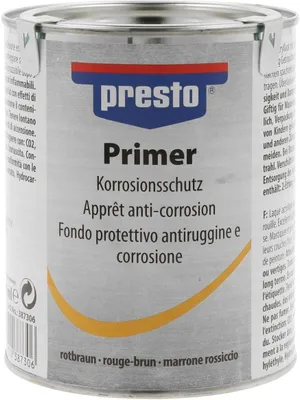Produktbild von presto 387306 Primer Rost- und Korrosionsschutz rotbraun 750 ml