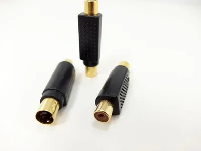 Produktbild von Vitalco S-Video (SVHS) auf Cinch (RCA) Adapter Stecker