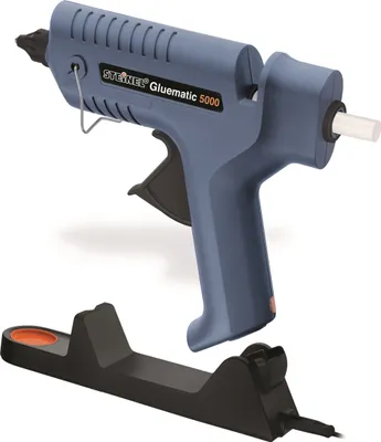 Produktbild von STEINEL Gluematic 5000, Heißklebepistole, Blau, 22 g/min, 180 s, 1,1 cm, 210 °C