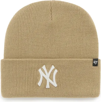 Zdjęcie produktu dla '47 Brand Beanie Kids MLB New York Yankees Haymaker '47 CUFF KNIT Khaki