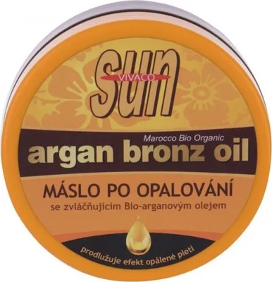 Obrázok produktu pre Vivaco SUN Argan Bronz Oil maslo po opaľovaní s organickým arganovým olejom 200 ml