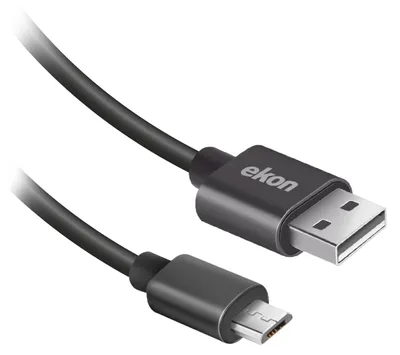 Produktbild von EKON Kabel mit USB-Typ-A-Stecker und Micro-USB-Stecker
