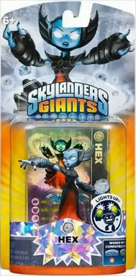 Product packaging for a Skylanders Giants toy figure.