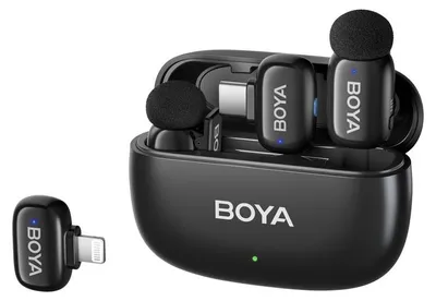 Produktbild von Boya Mini 2-01 Funkmikrofon USB-C 2,4GHz
