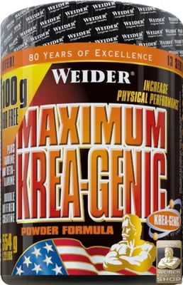 Image de Weider maximum crea-genic, poudre, 554 g 9912