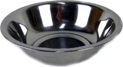 Produktbild von AcMax Edelstahl Schüssel D. 22cm hochglanzpoliert,Rührschüssel, Küchenschüssel, Teigschüssel, Salatschüssel,