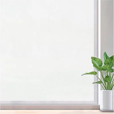 Produktbild von Famanu Fensterfolie für Sichtschutz - Matt, selbstklebend, UV-Schutz, 45 x 200 cm