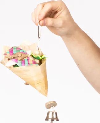 Produktbild von JAVA Schredder-Spielzeug · Cuttlebone Cone · 10,5 x 10,5 x 20 cm