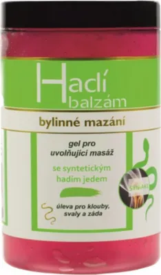 Produktbild von VIVACO Massage-Gel mit Schlangengift 400 ml – Entspannendes und regenerierendes Massage-Gel für Muskeln, Gelenke und Rücken