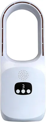 Obrázok produktu pre Stolný ventilátor bezlopatkový, 120 stupňov oscilácie, 3 rýchlosti, pre kanceláriu