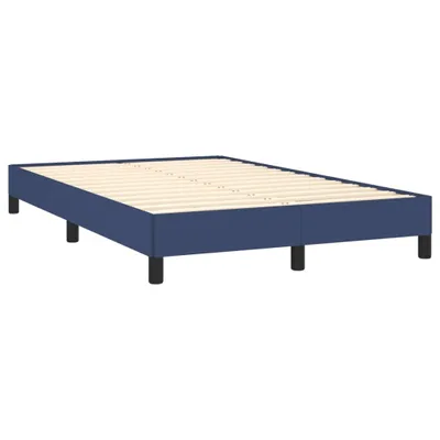 Immagine prodotto di vidaXL Struttura letto senza materasso blu 120x190 cm tessuto