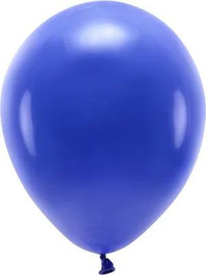 Produktbild von Öko-Luftballons 30cm Pastell, Marineblau (1 Packung / 10 Stück)