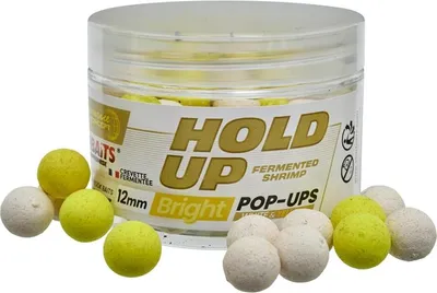 Zdjęcie produktu dla Starbaits Pop Up Bright Hold Up Fermented Shrimp 50g 16mm