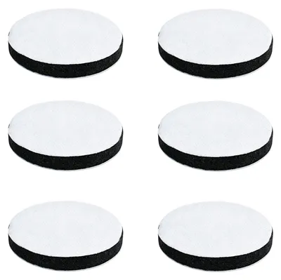 6 Wasserfilter-Scheiben, Aktivkohle, reduziert Chlor & PFAS