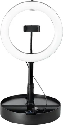 Produktbild von Hama SpotLight FoldUp 102 LED-Ringleuchte f. Smartphone