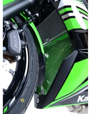 Productafbeelding van R&G Racing hitteschild voor uitlaat, Kawasaki Ninja 650, vanaf bouwjaar 2017, zwart