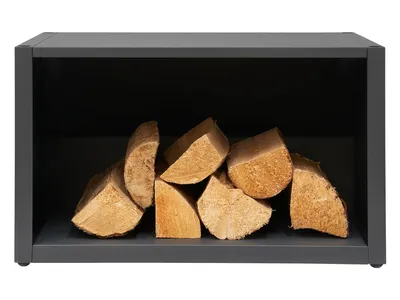 Immagine prodotto di Porta legna per stufa a bioetanolo OKO S3/S4 in grigio carbone