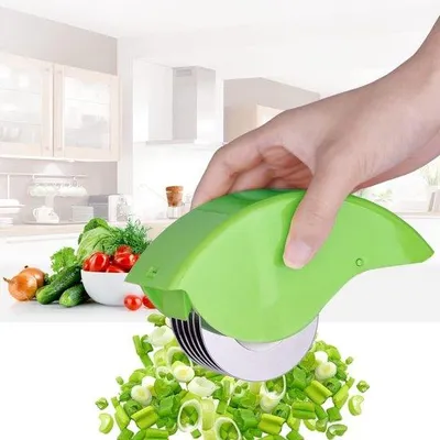 Produktbild von Handgefertigte Kräuterschneidemaschine - Kreatives Kräuterwalzen, multifunktional