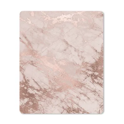 Produktbild von MuchoWow® Mauspad Mousepad Marmor - Rosa - Luxus - Marmoroptik - Glitzer - Design 19x23 cm - Mousepads - Maus Mat - Pad - Mausunterlage - Mauspads - Spielen