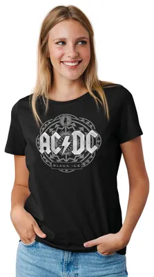 Zdjęcie produktu dla Koszulka AC/DC, damska, model Woacdcrts059, kolor: czarny, rozmiar: S