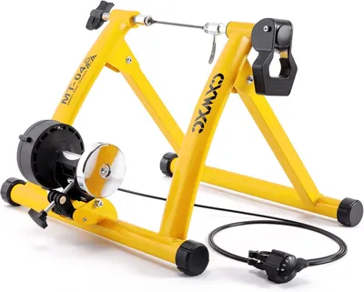Imagen del producto de Entrenador de bicicleta estático - Compatible con ruedas de 29 pulgadas - Sistema de resistencia magnética - 6 niveles de ajuste