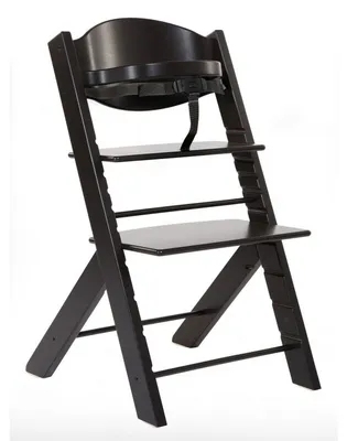 Produktbild von HAUCK Hochstuhl 1006 mitwachsend verstellbar Buche massiv schwarz 46,5x80x51 cm