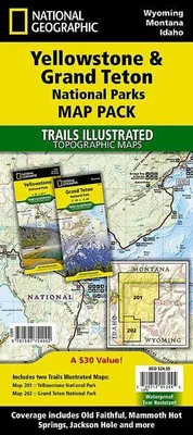 Produktbild von Yellowstone and Grand Teton National Parks [Map Pack Bundle]