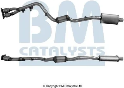 Produktbild von BM CATALYSTS Katalysator Kat für BMW 3 Touring (E91) BM91874H