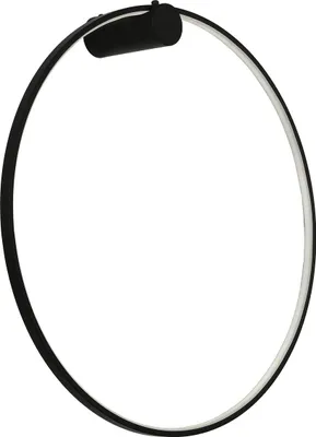 Obrázek produktu pro Moderní černé vertikální nástěnné svítidlo Ø90cm, variabilní barva LED 47W MIRROR Light Prestige