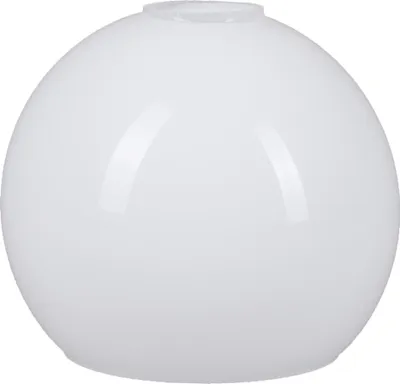 Produktbild von Kugelglas Weiß glänzend Ø 120mm Lampenglas Ersatzglas Opalglas Glaskugel