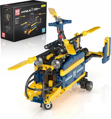 Produktbild von BLOCKI Mould King 24048 - Hubschraubermodell mit Rotoren