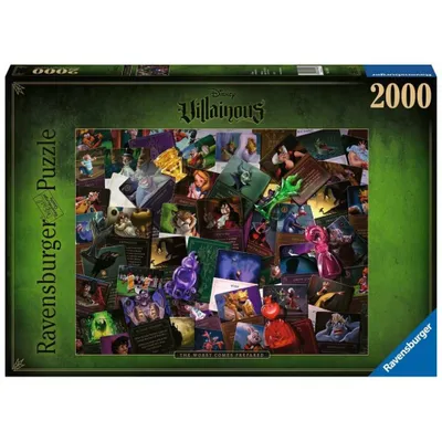 Image de Puzzle Ravensburger Villainous : Méchants (2000 pièces)