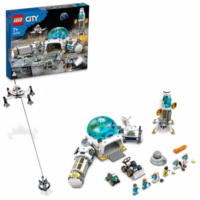 Produktbild von LEGO® City 60350 - Mond-Forschungsbasis